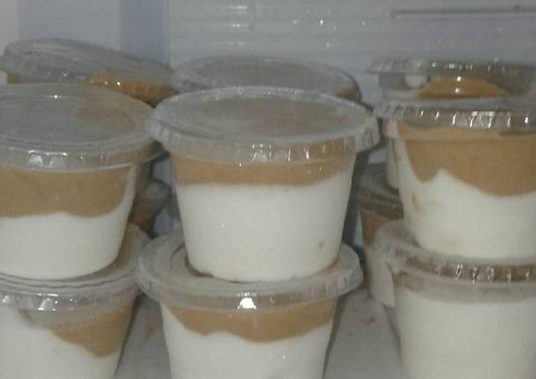 Bagaimana Membuat Ice cream mocca hemat Anti Gagal