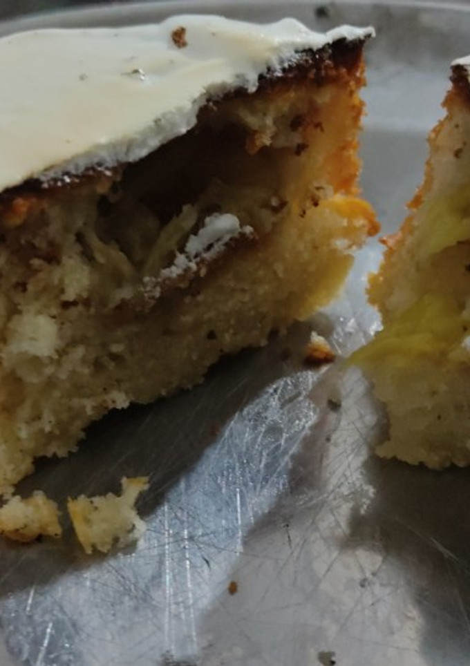 Una foto de Mini torta con corazón de dulce de leche