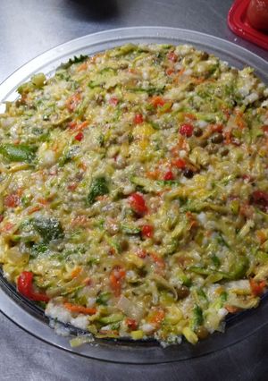 Una foto de Soufflé de vegetales