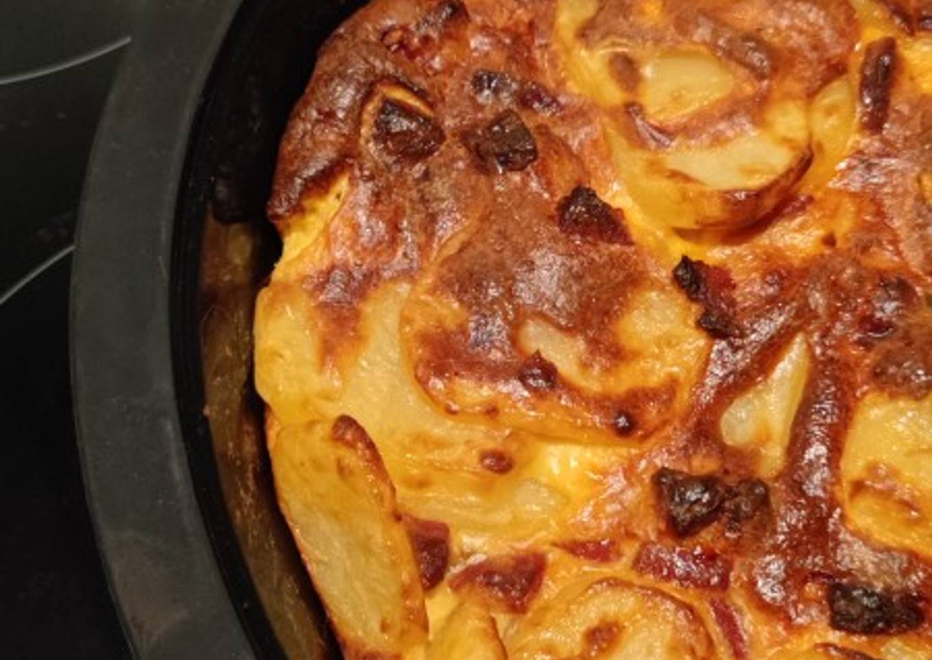 Tortilla aux pommes de terre et chorizo