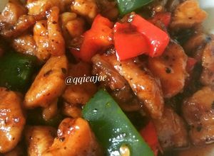 Foto resep Chicken blackpapper with Paprika
