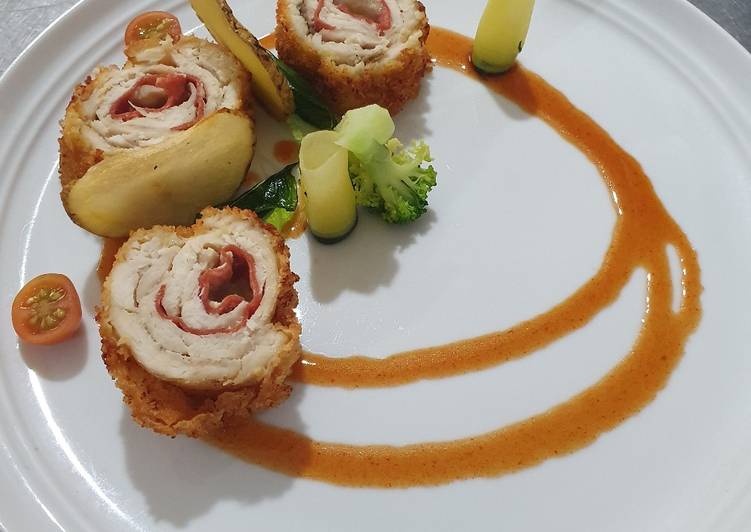 Cara Membuat Chicken Cordon Bleu Yang Mudah Dan Sederhana