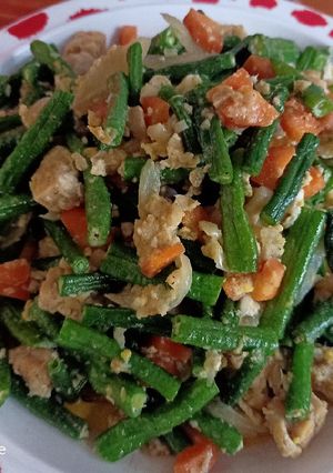 Foto resep Orak Arik kacang panjang