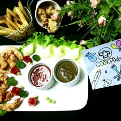 A picture of Chicken strips.