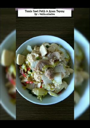 Foto resep Tumis Sawi Putih
