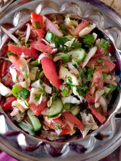 صورة لوصفة سلطه خضار 🥗