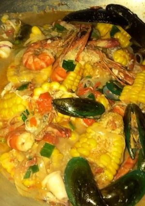 Foto resep Seafood saos padang