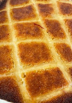 صورة لوصفة بسبوسة الطيبين