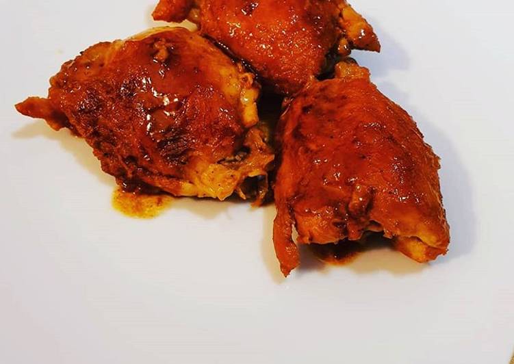 Easiest Way to Make Ultimate Sovracoscia di pollo in glassa di limone, pepe nero salsa di soia