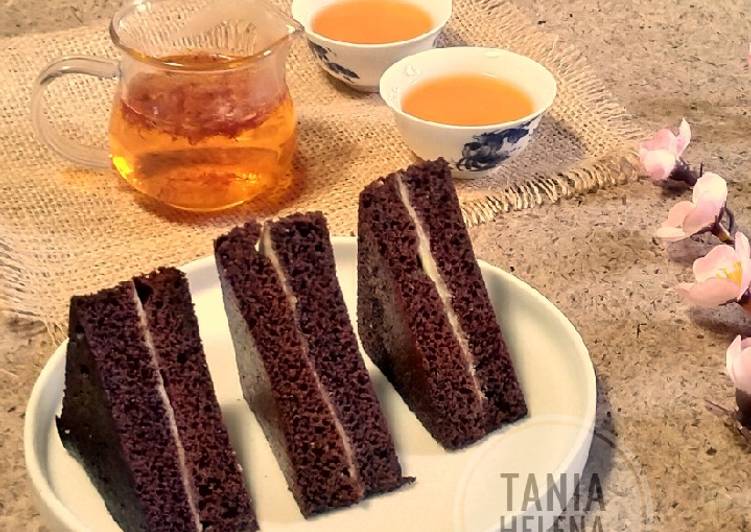 Langkah Mudah untuk Menyiapkan Brownies kukus DEBM yang Bikin Ngiler