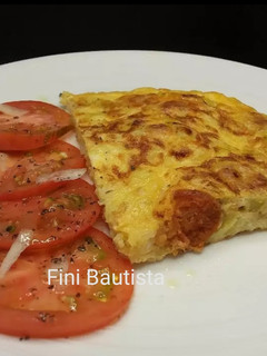 Una foto de Tortilla de chistorra