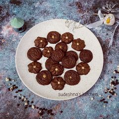 A picture of Choco-Butter Cookies.