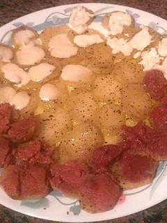 Una foto de Patatas variadas al microondas