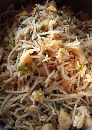 Foto resep Bihun goreng bakso ikan