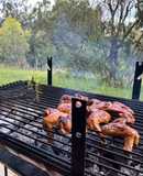 Alitas ahumadas a la parrilla (fácil)