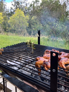 Una foto de Alitas ahumadas a la parrilla (fácil)