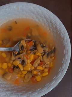 صورة لوصفة شوربة فطر ونشا