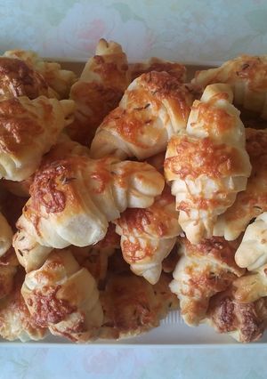 Isteni sajtos minikifli recept fotója