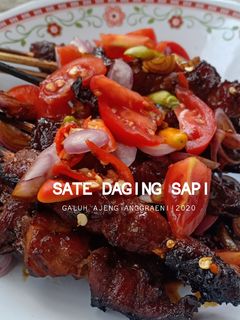 Foto resep Sate daging sapi