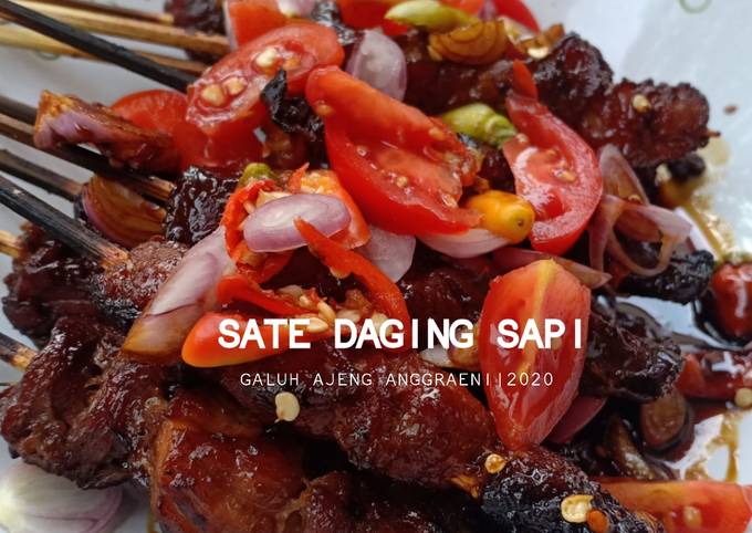 Cara Membuat Sate daging sapi Untuk Jualan