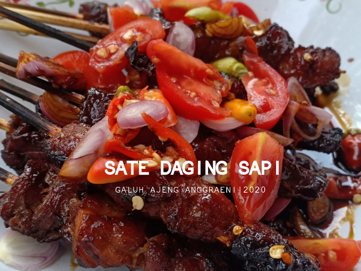 Resep Sate daging sapi, Bikin Ngiler