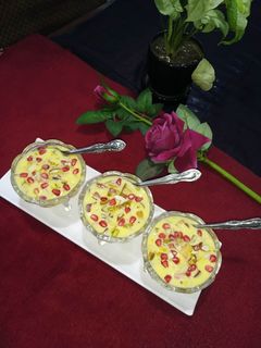 ফ্রুট ক্রিম কাস্টর্ড (fruit cream custard recipe in Bengali) রেসিপির প্রধান ছবি