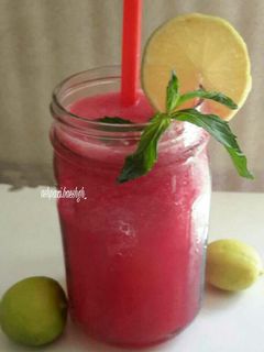 عکسی از دستور لیموناد هندوانه