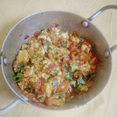 A picture of Paneer bhurzi veg.