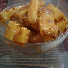 A picture of Muli achar.