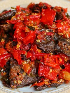 Foto resep Oseng Paru Mercon