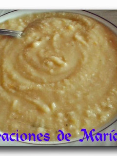 Una foto de Crema de judiones