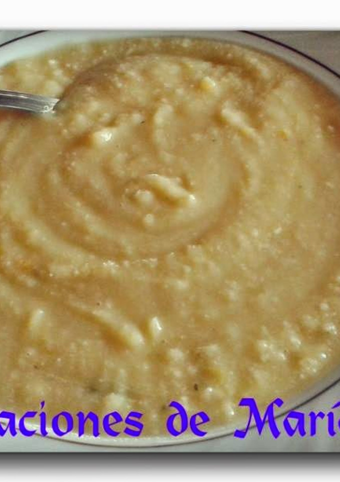 Una foto de Crema de judiones