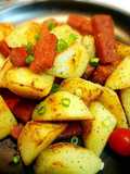 Our Family's Spam and Potato Stir-Fry