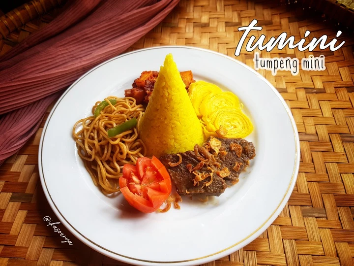 Langkah Mudah untuk Menyiapkan Resep Nasi Kuning Magicom Cemplung-cemplung (Tumpeng Mini) yang Lezat Anti Ribet, Bisa Manjain Lidah