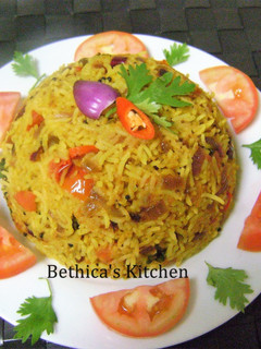 A picture of Tomato Rice.