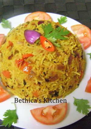 A picture of Tomato Rice.