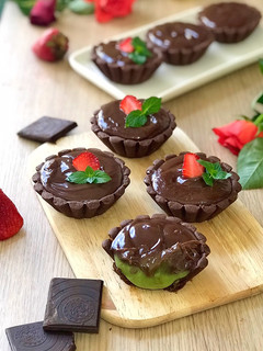 Foto resep Chocolates Matcha Cream Chese Pie