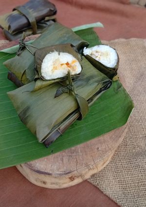 Foto resep Lontong Isi Sayur+Ayam