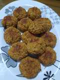 Bocaditos de garbanzos al curry