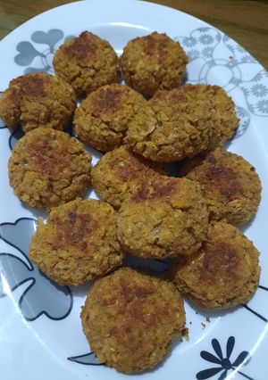 Una foto de Bocaditos de garbanzos al curry