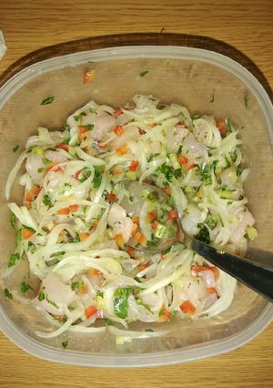 Una foto de Ceviche de reineta