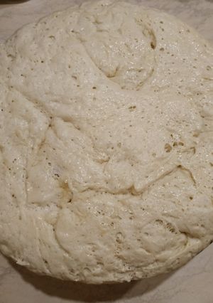 Φωτογραφία της συνταγής Αφράτη ζύμη πίτσας