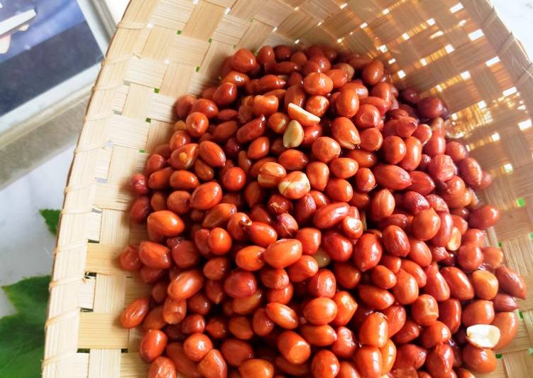 Langkah Mudah untuk Menyiapkan Kacang tanah goreng serbaguna, Menggugah  Selera | Resep Dapur Indonesia