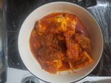 Daging tahu bumbu bali