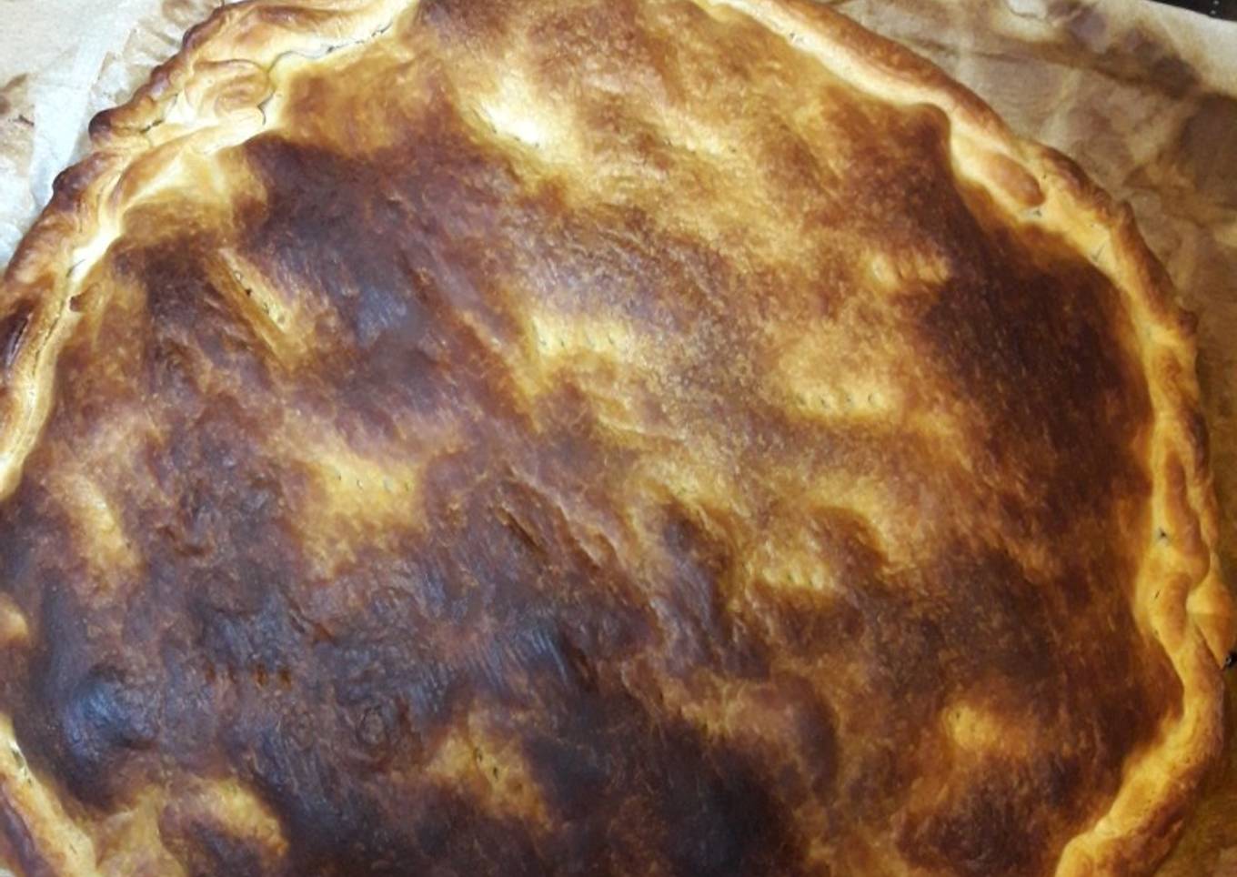 Empanada de pollo al curry (Muy fácil)
