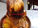 طاجن البطاطس بالفراخ