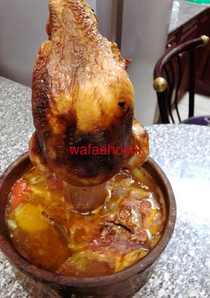 صورة لوصفة طاجن البطاطس بالفراخ