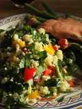 Almuerzo vegetariano y tramposo