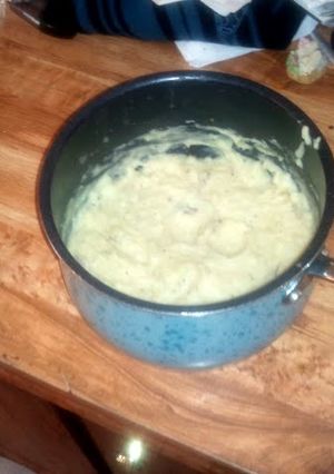 A picture of my home down taters.