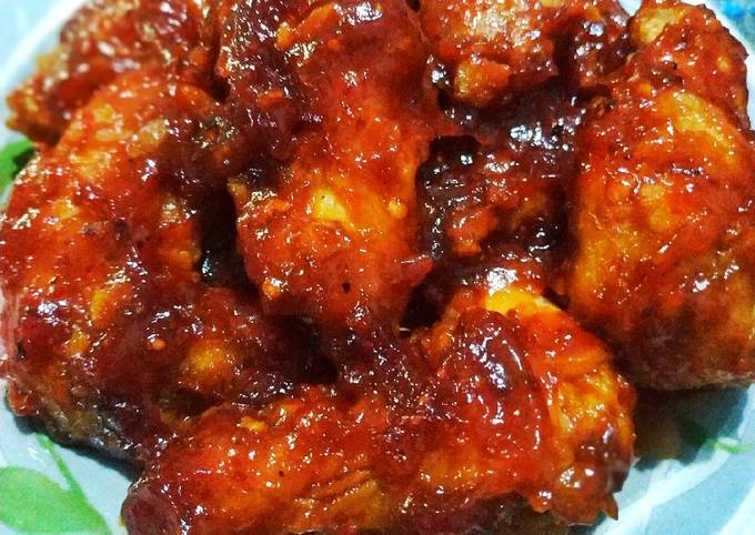 Resep Spicy Chicken Wings Ala Richeese Oleh Bakoelbunbun Bunda Ain Cookpad